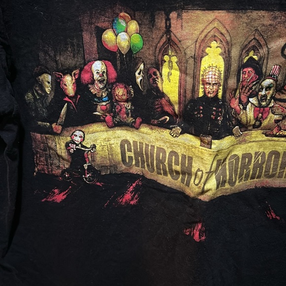 Men’s Church of Horror t-shirt - Picture 3 of 5